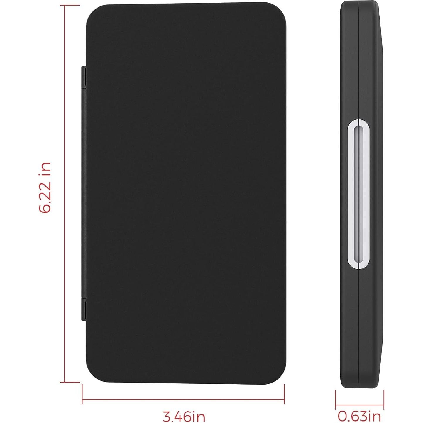 Estuche para Tarjetas de Juego HEIYING Negro para Nintendo Switch