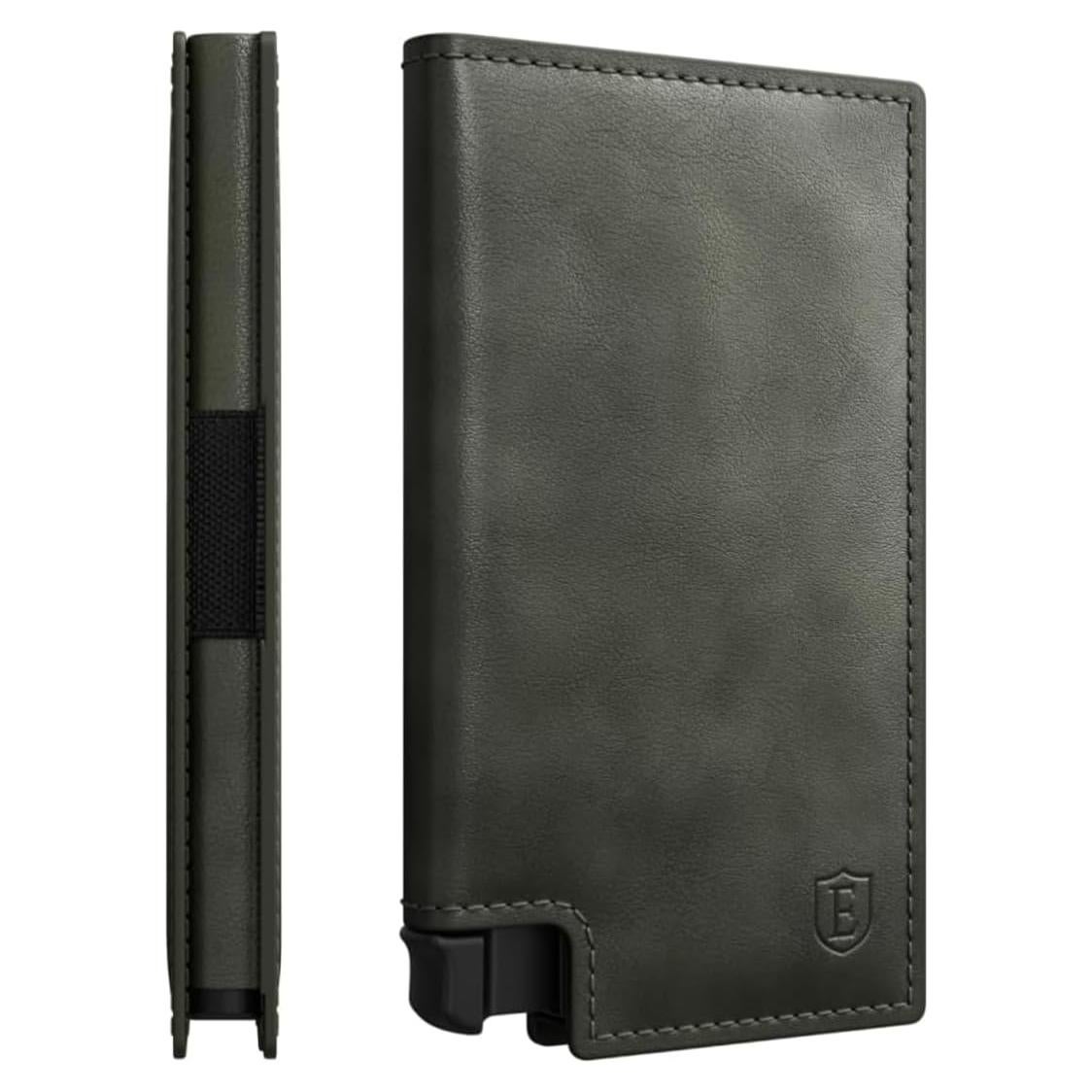 Cartera Pop Up Ekster para Hombres - Bloqueo RFID, Verde