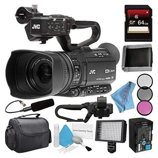 Cámara de Video Streaming JVC GY-HM250 UHD 4K + Accesorios