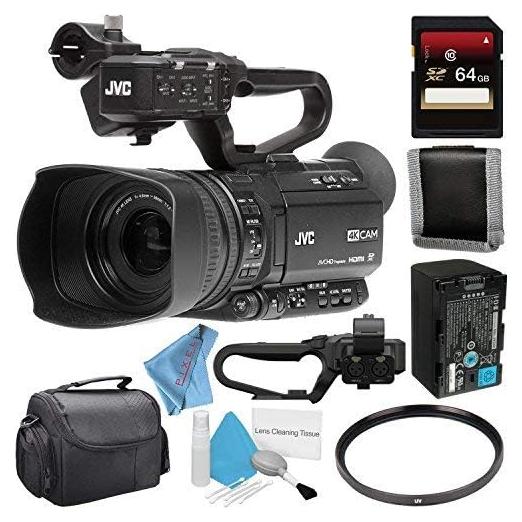 Cámara de Video JVC GY-HM250 UHD 4K Streaming + Accesorios