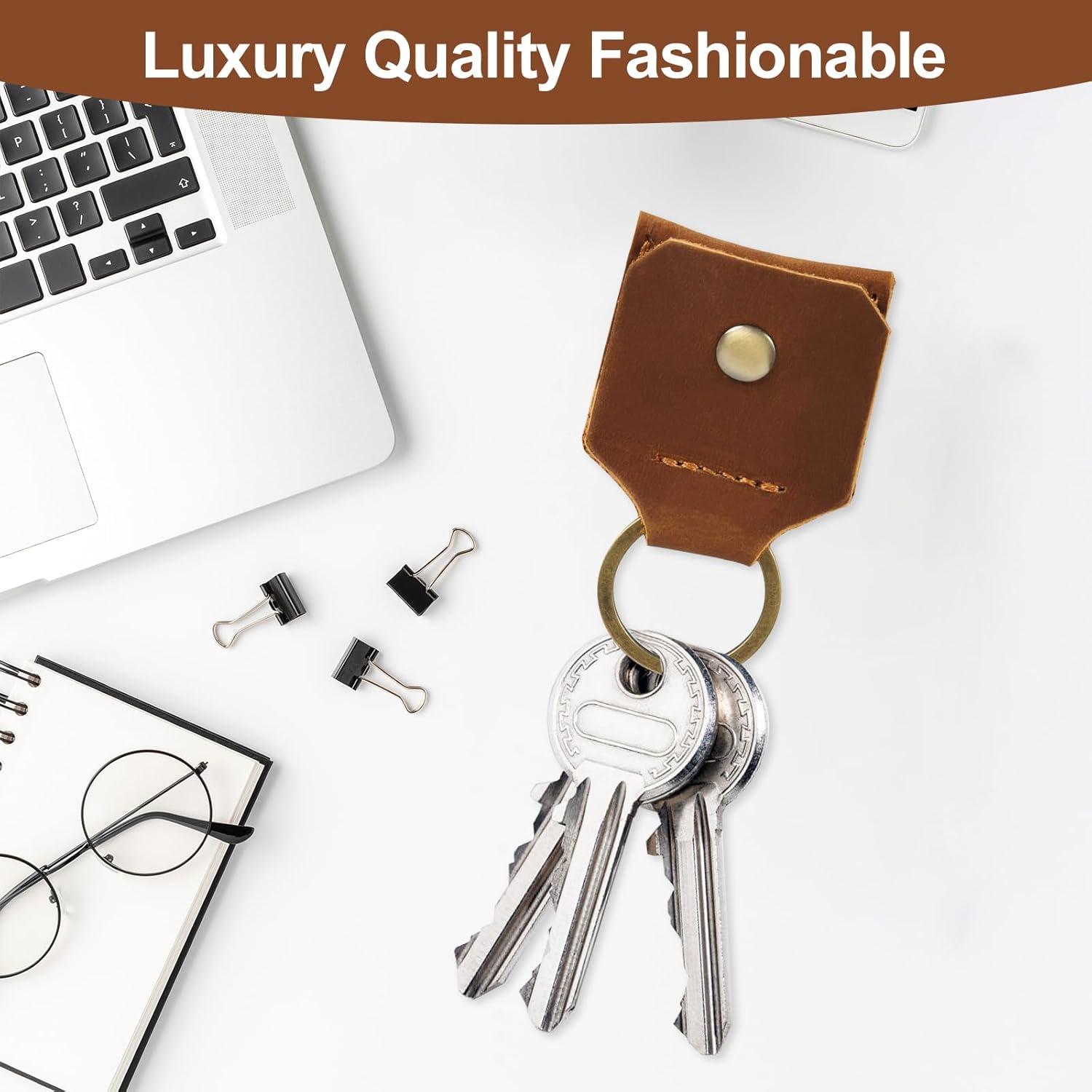 Estuche de Cuero Genuino Jack&Chris para Tarjetas SD y SIM