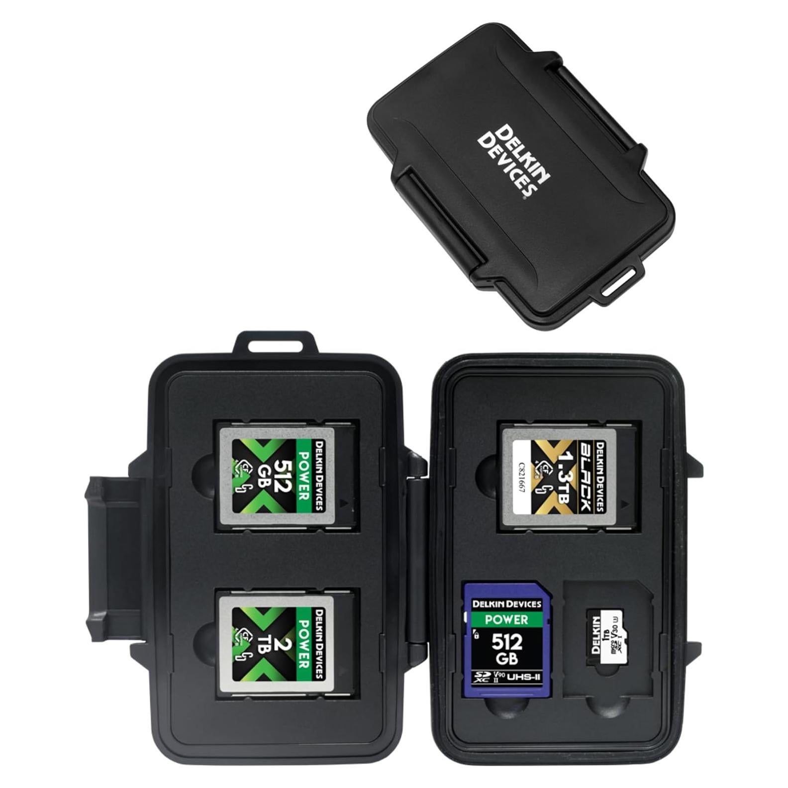 Funda de Almacenamiento Delkin Devices CFexpress Tipo B SD microSD