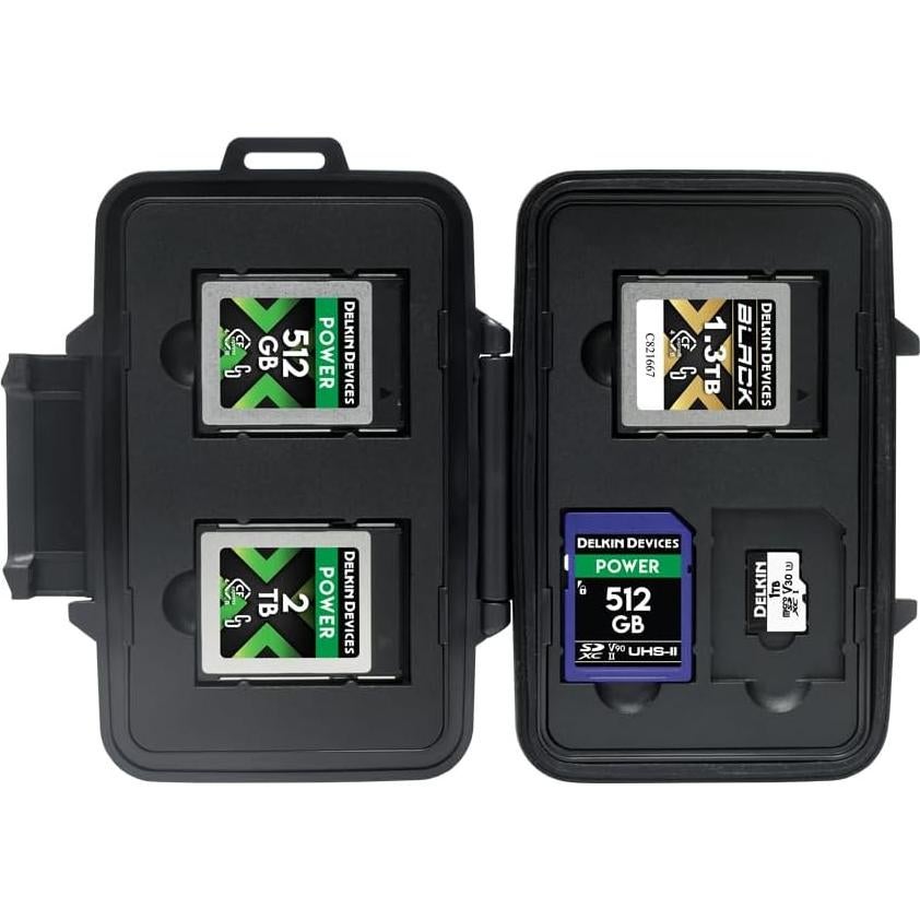 Funda de Almacenamiento Delkin Devices CFexpress Tipo B SD microSD