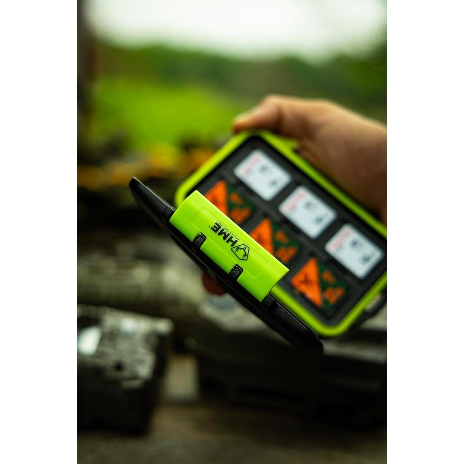 Estuche de Almacenamiento HME para 12 Tarjetas SD y Micro SD