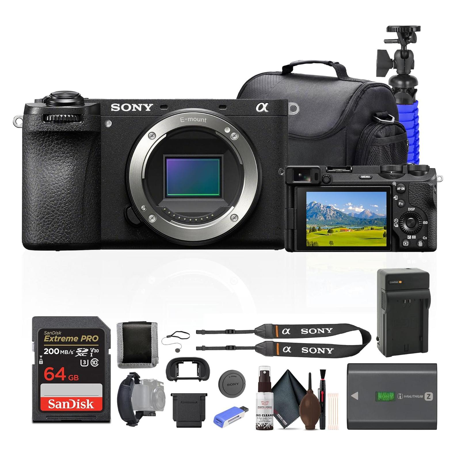 Cámara Sin Espejo Sony a6700 26MP APS-C + Accesorios