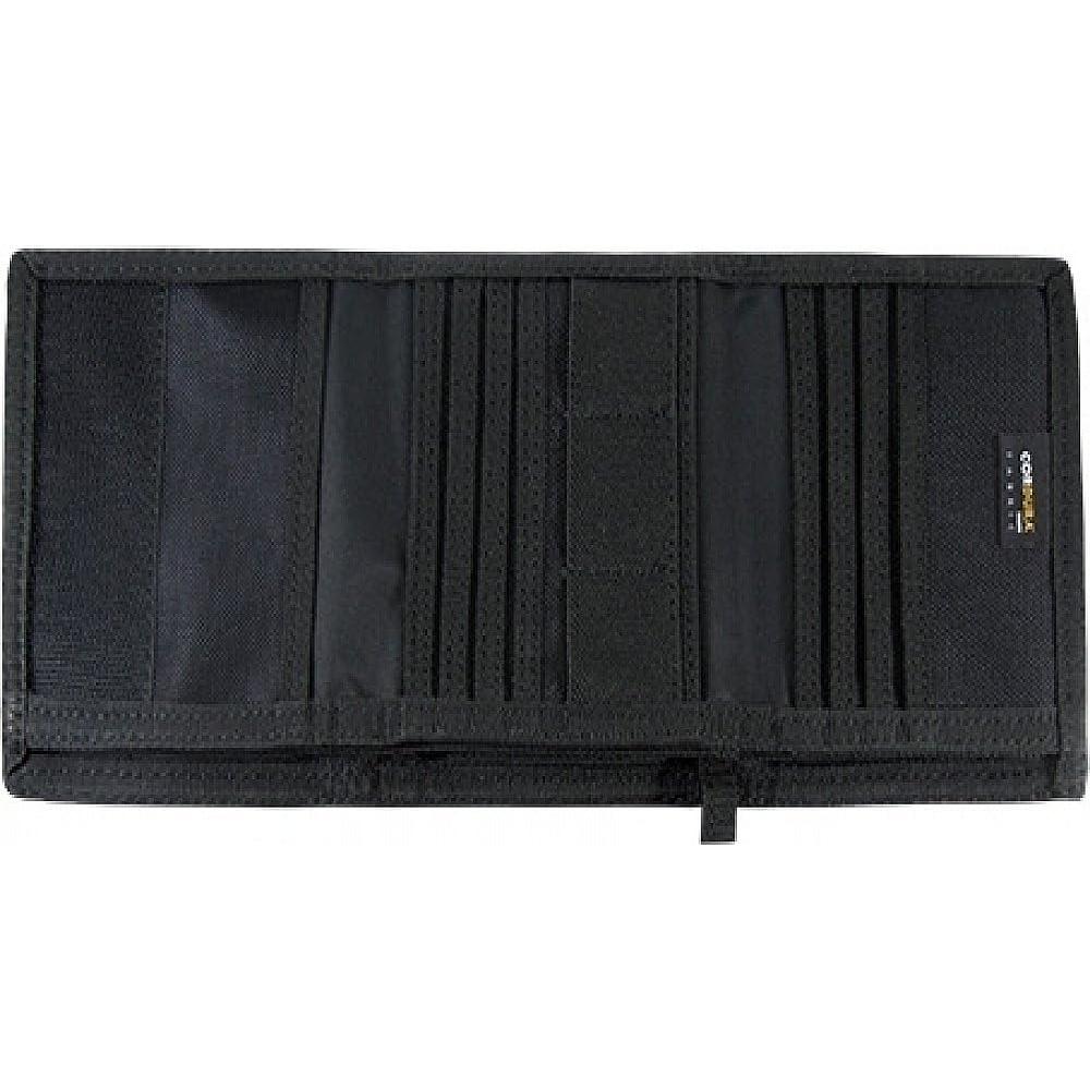 Billetera Táctica Rapdom T105 Azul Delgada Negra 18 Compartimentos