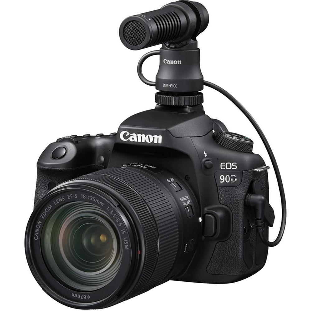 Micrófono Direccional Canon DM-E100 + Tarjeta 64GB + Accesorios