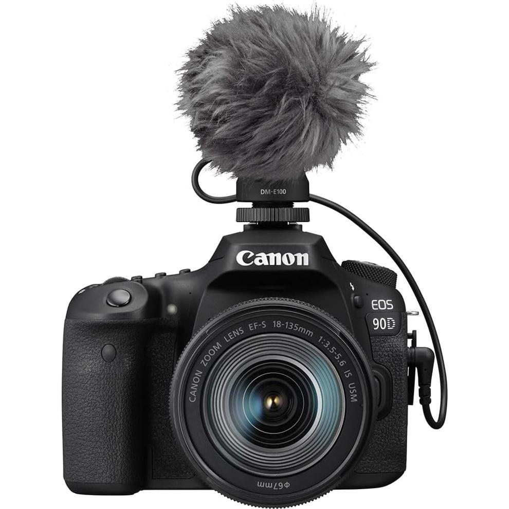 Micrófono Direccional Canon DM-E100 + Tarjeta 64GB + Accesorios