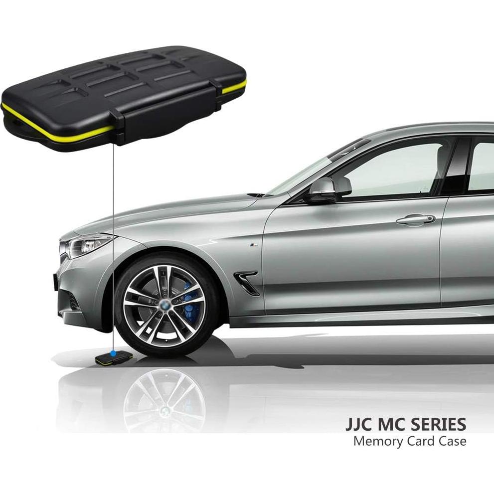 Funda de Almacenamiento JJC para 3 XQD y 4 SD - Resistente al Agua