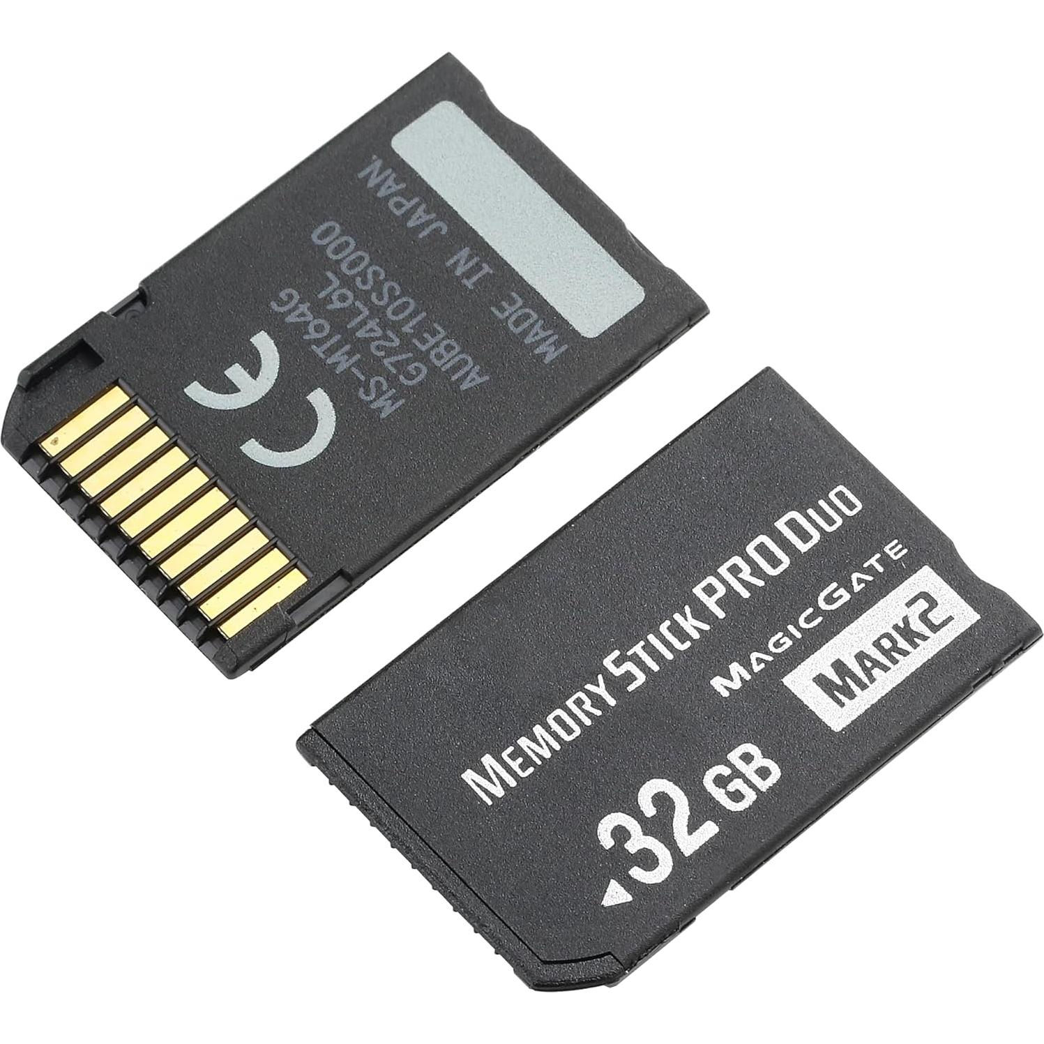 Memoria Stick Pro Duo 32GB HuiErHui para PSP y Cámaras