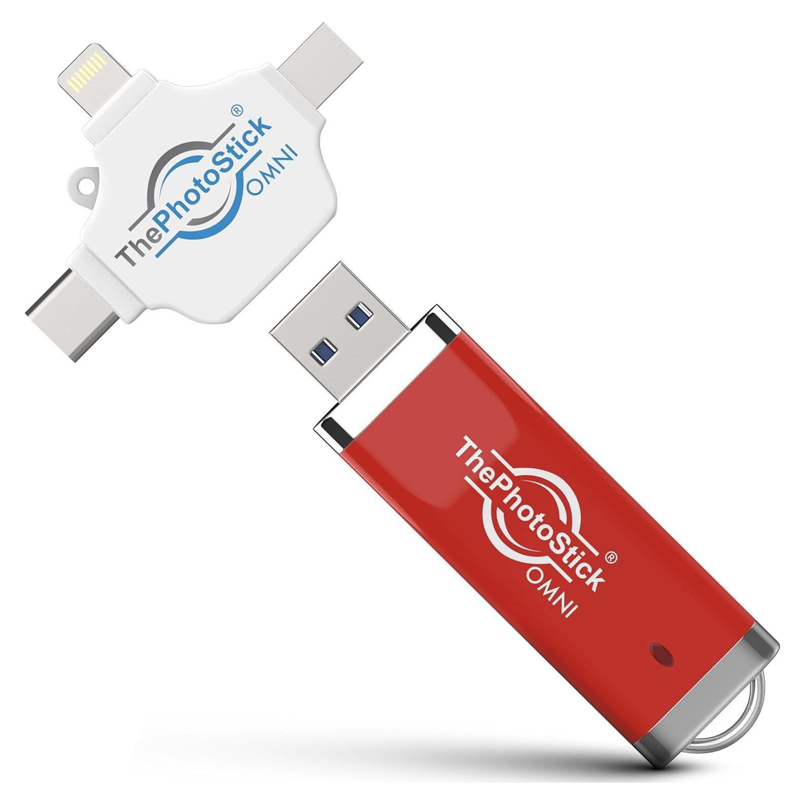 ThePhotoStick Omni 512GB - Respaldo Seguro de Fotos y Videos