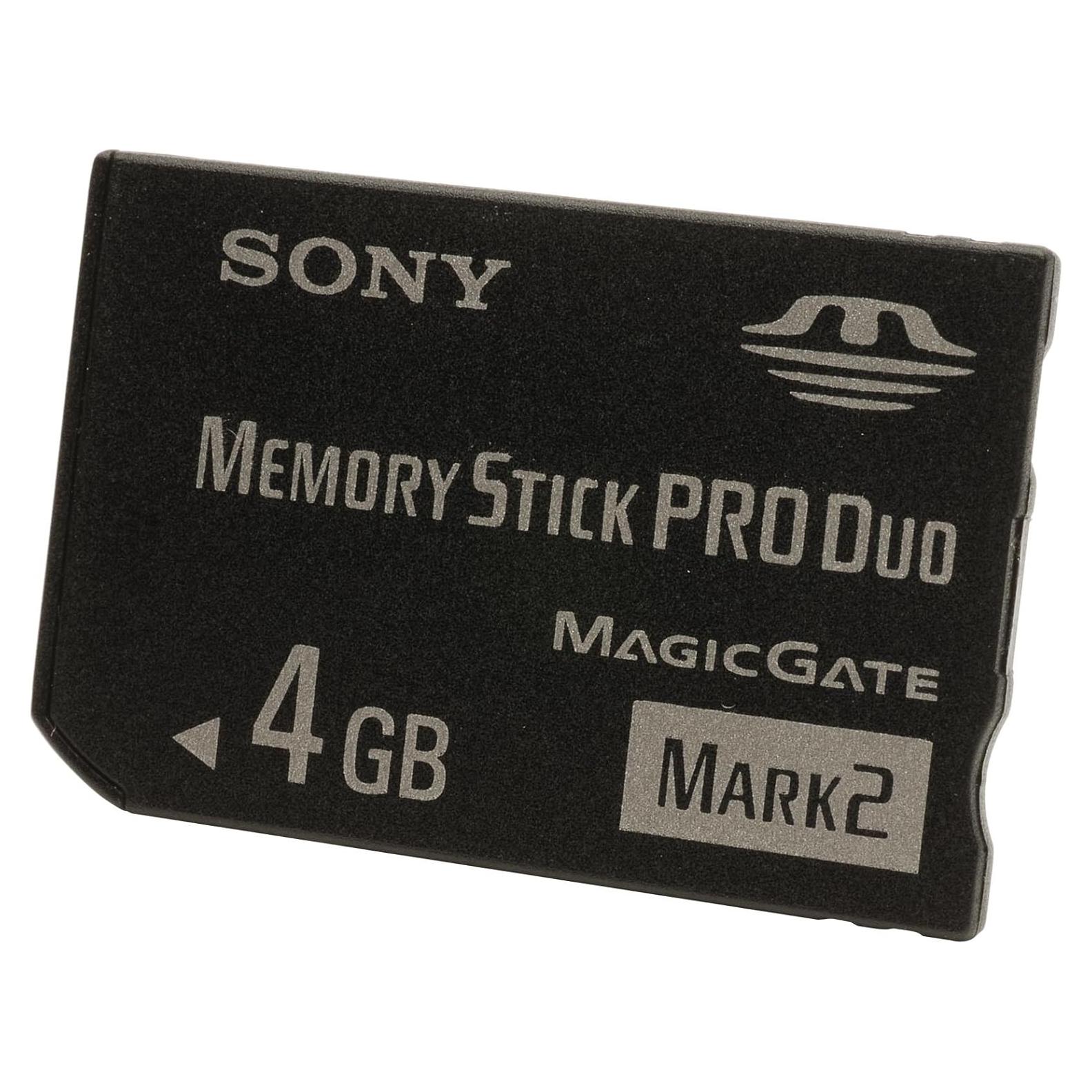 Tarjeta de Memoria Sony Memory Stick PRO Duo 4GB 32MB/s