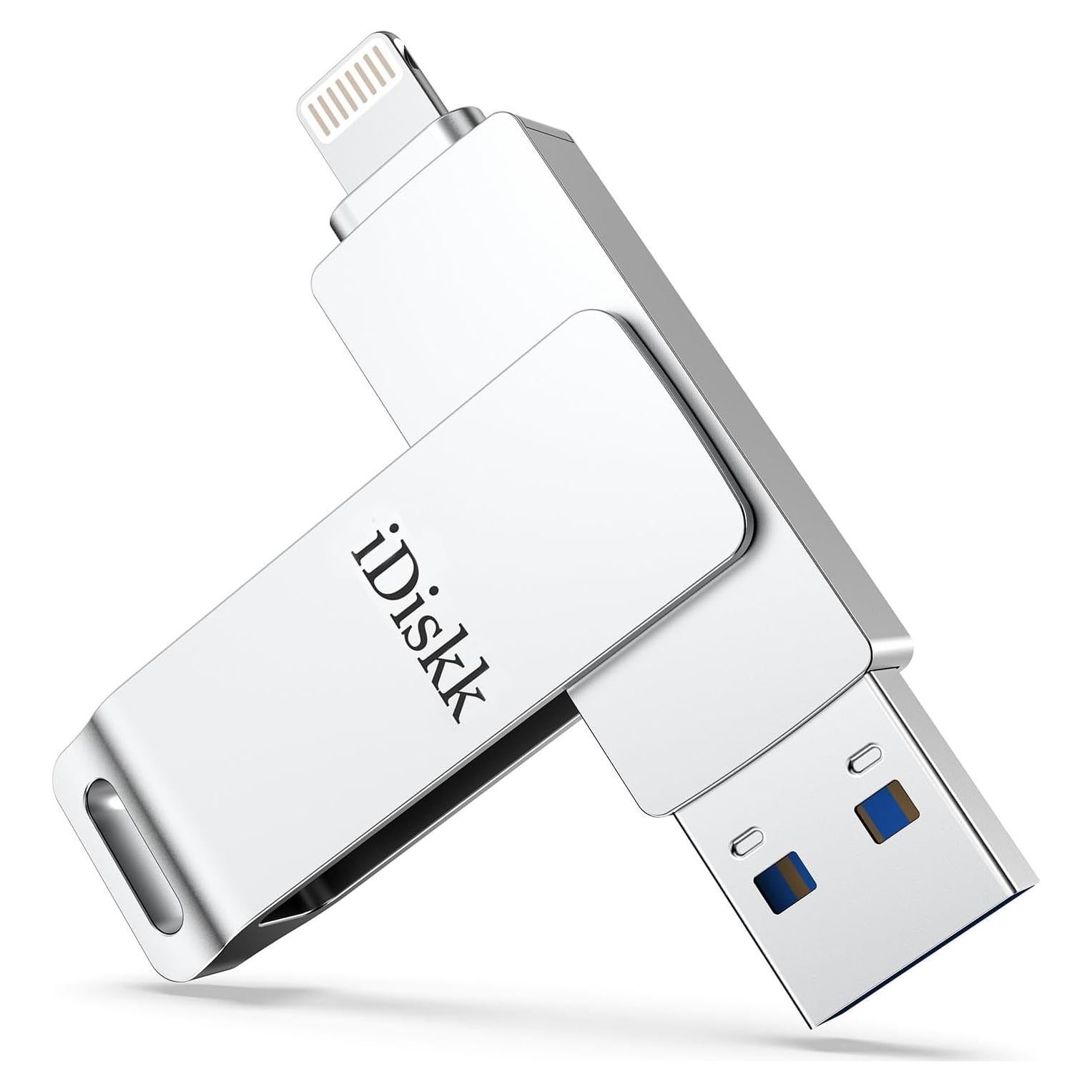 iDiskk 256GB Stick de Almacenamiento para iPhone MFi