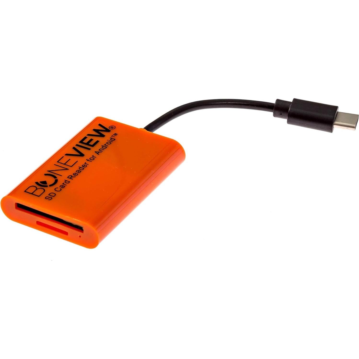 Lector de Tarjetas SD BoneView USB-C para Android - Compatible con Micro SD