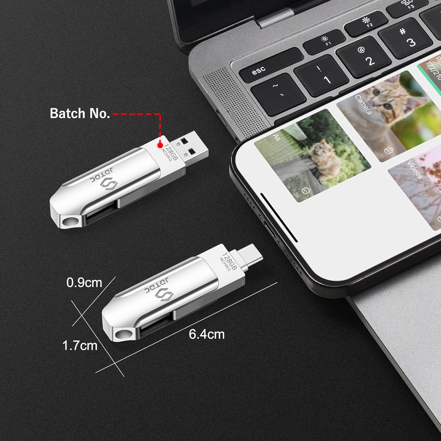 512GB Photo-Stick-for-iPhone 17/16/15 Flash-Drive iPhone-External-Storage iPhone-Photo-Backup-Stick USB C Memory Stick iPad Thumb-Drive-iPhone-Memory iPhone-USB-Storage-Flash-Drive Photo-Stick-Android