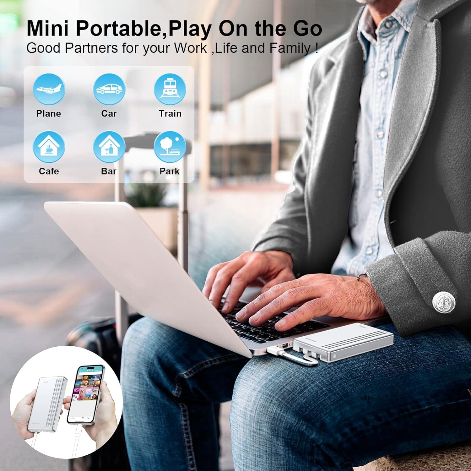 Disco Duro Externo 2TB ySky MFi para iPhone iPad MacBook