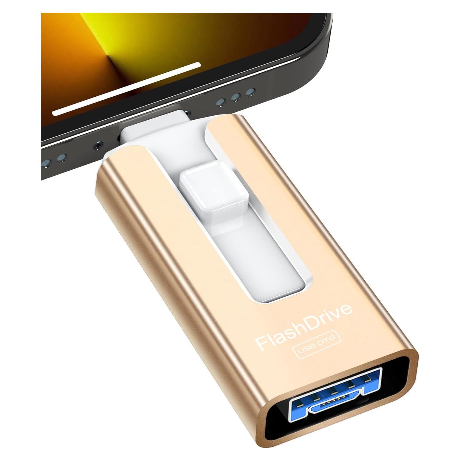 Sunany USB Flash Drive 256GB Alta Velocidad para Teléfono