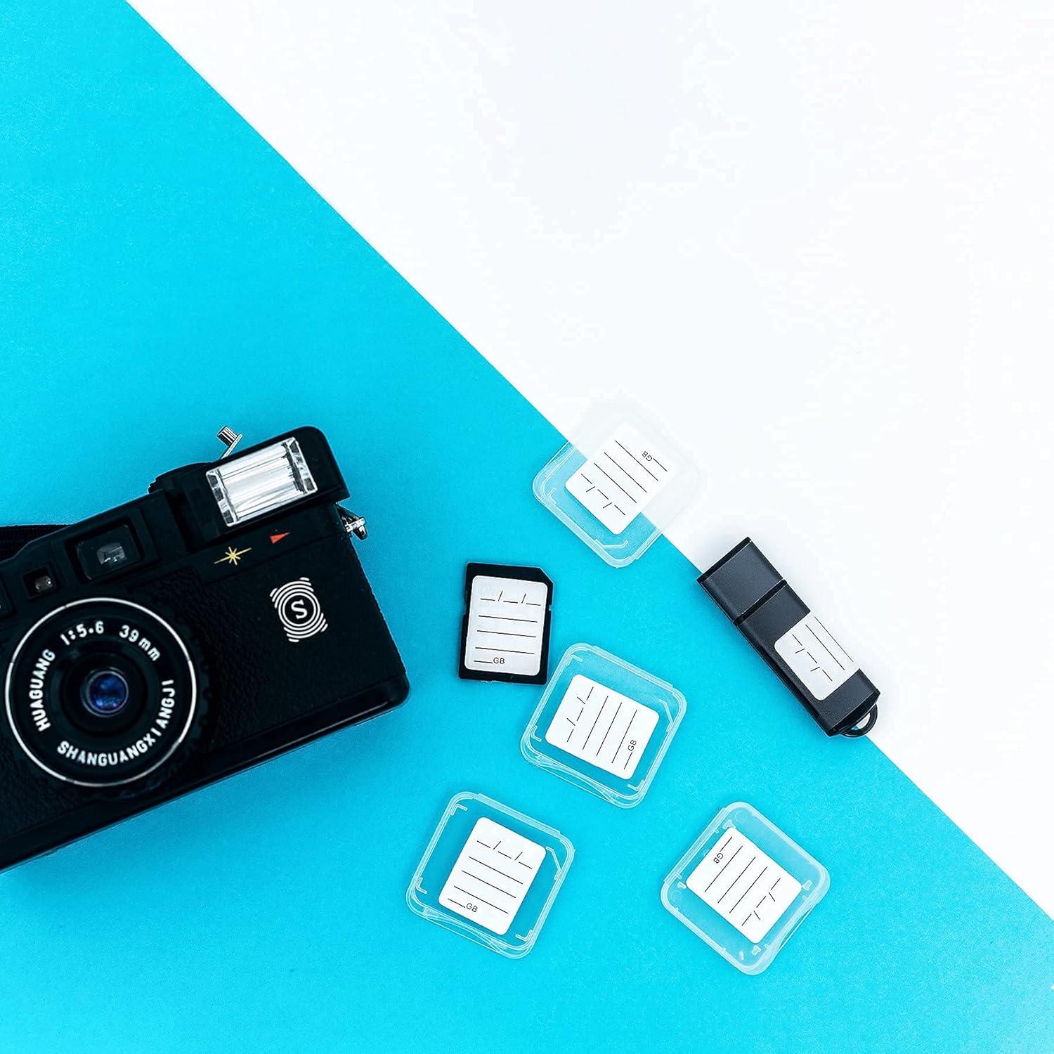 Etiquetas Adhesivas para Tarjetas SD Vakerga - 120 Unidades