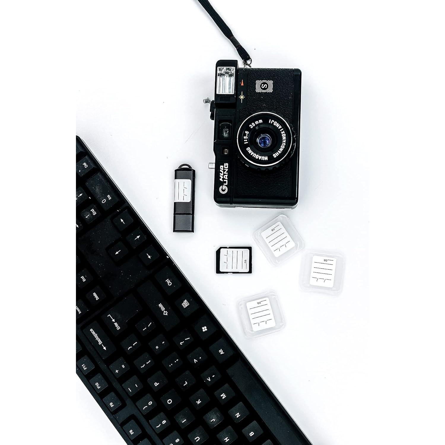 Etiquetas Adhesivas para Tarjetas SD Vakerga - 120 Unidades