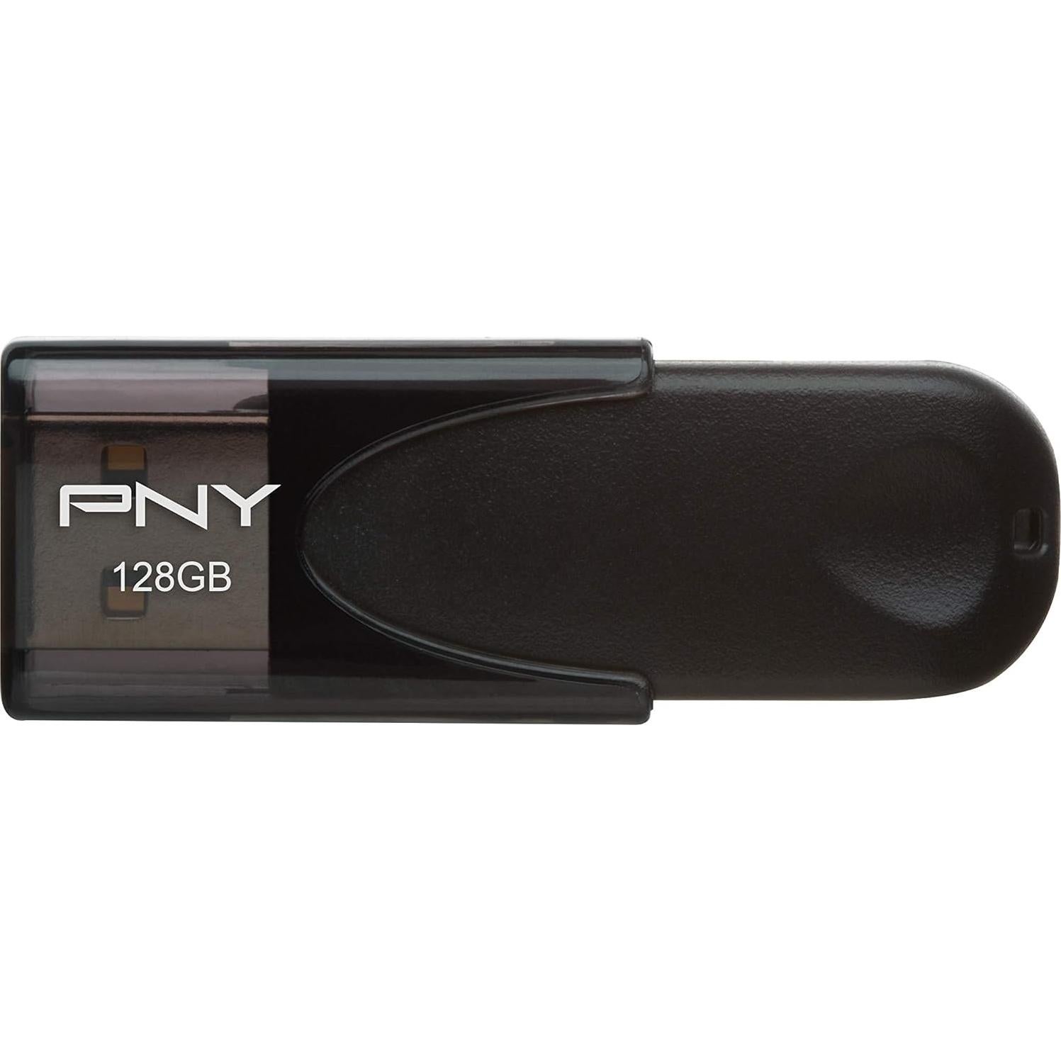 Unidad Flash USB 2.0 PNY Attaché 4 128GB Negra