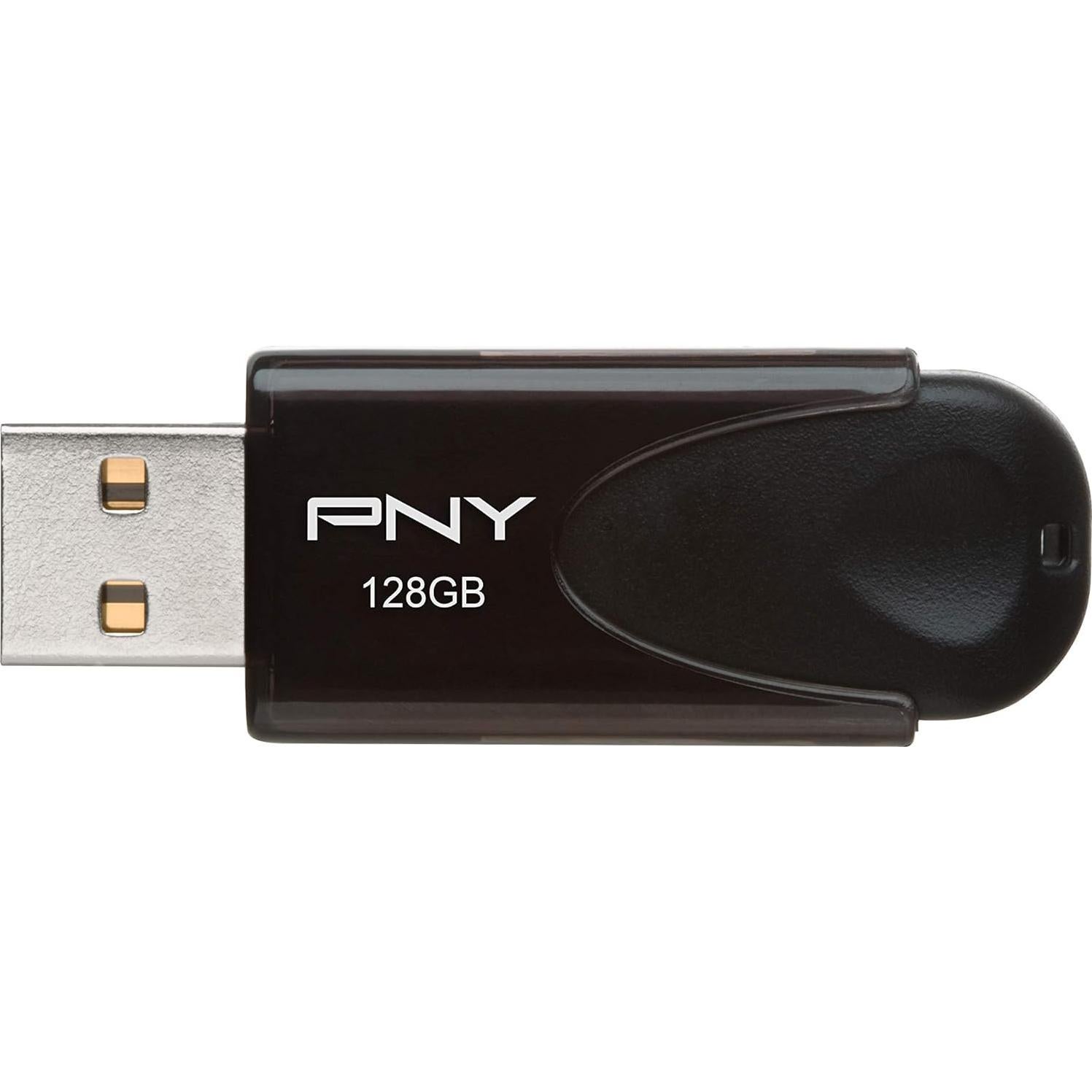 Unidad Flash USB 2.0 PNY Attaché 4 128GB Negra