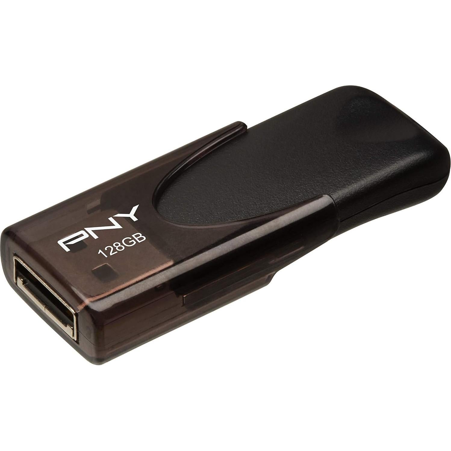 Unidad Flash USB 2.0 PNY Attaché 4 128GB Negra