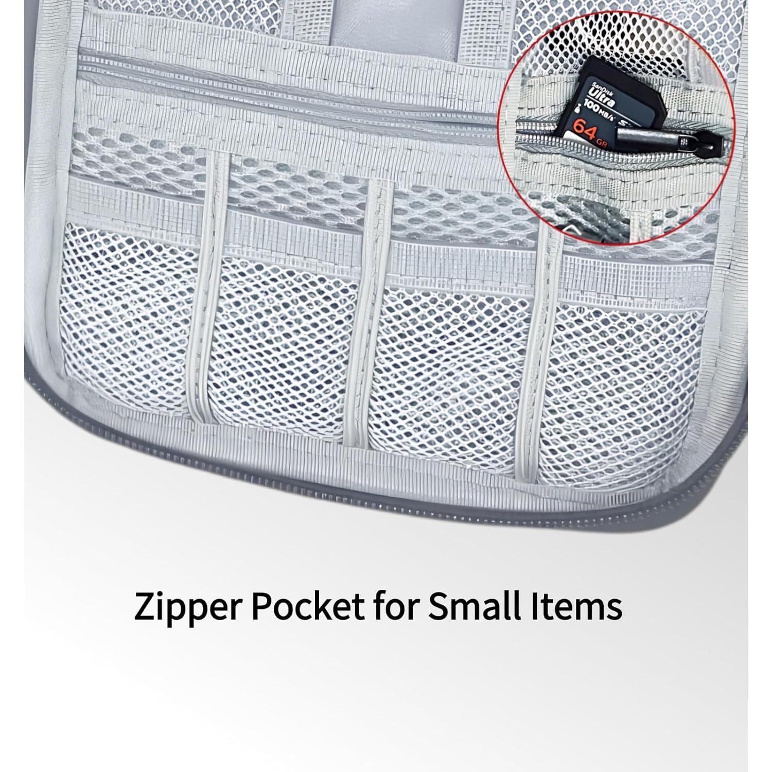 Funda Organizador USB Zealearn 48 Slots Negro para Flash Drive