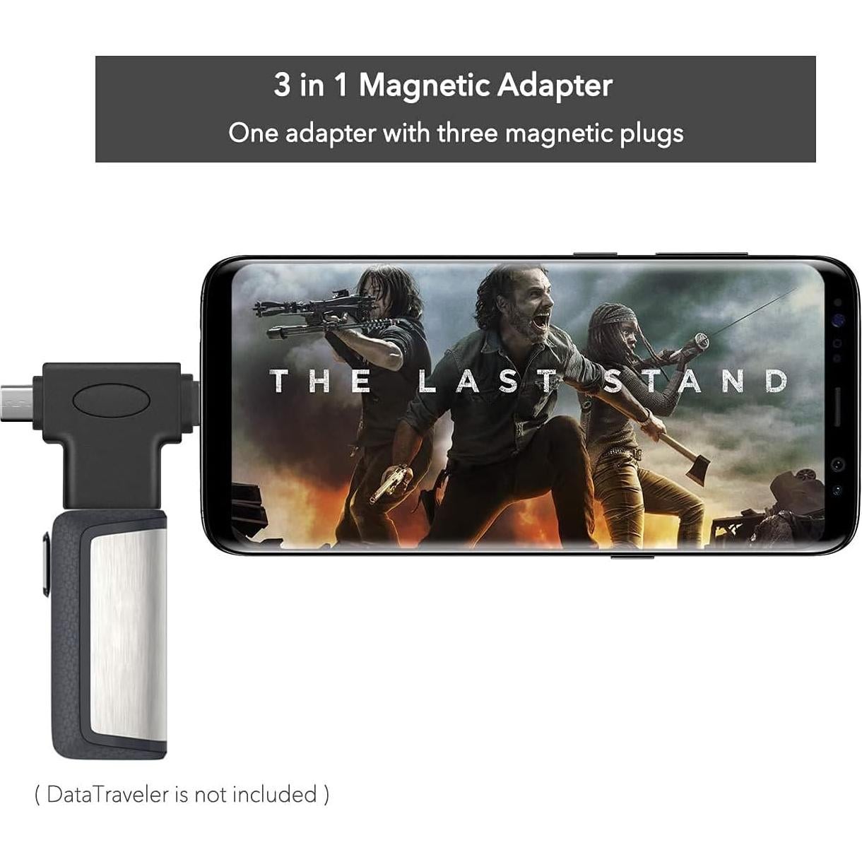 Convertidor OTG 2 en 1 USB 3.0 a Micro USB y Tipo C URWOOW