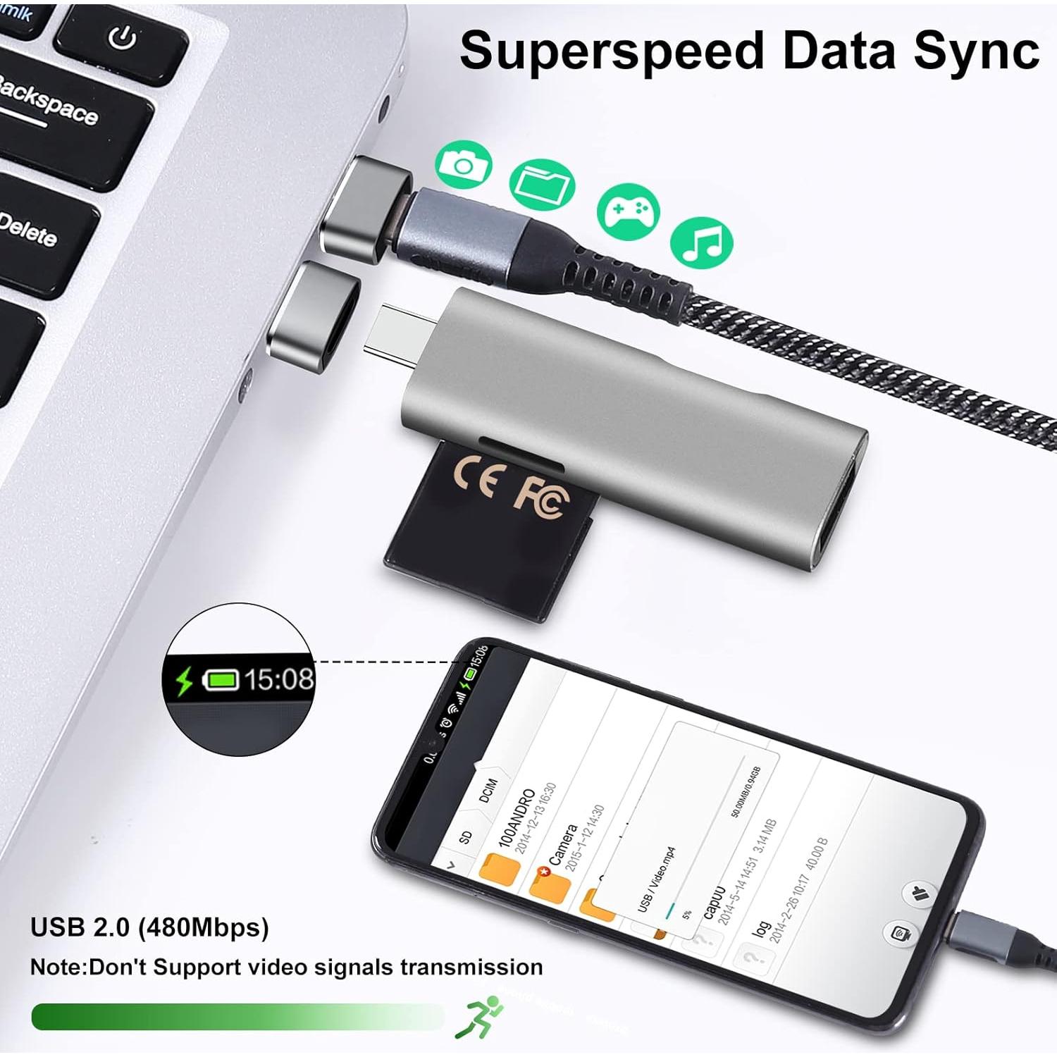 Adaptador USB A a USB C BaseNew - Paquete de 10 Unidades