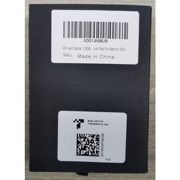 Unidad Flash 3 en 1 MFi Apple 128GB - Almacenamiento Seguro