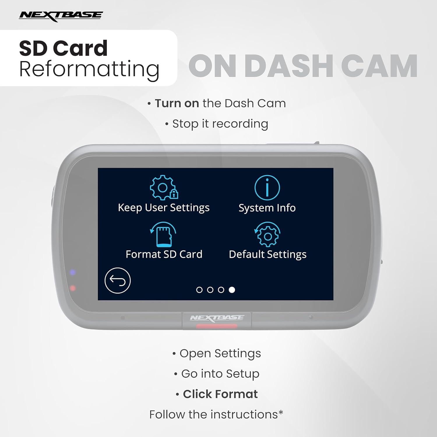 Tarjeta Micro SD 256GB U3 Nextbase con Adaptador