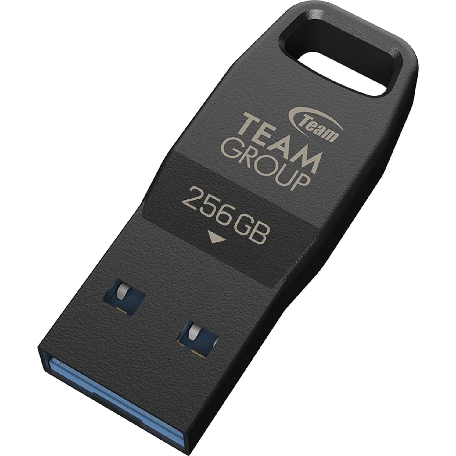 Unidad Flash USB 3.2 Gen 1 TEAMGROUP S5 256GB Negra