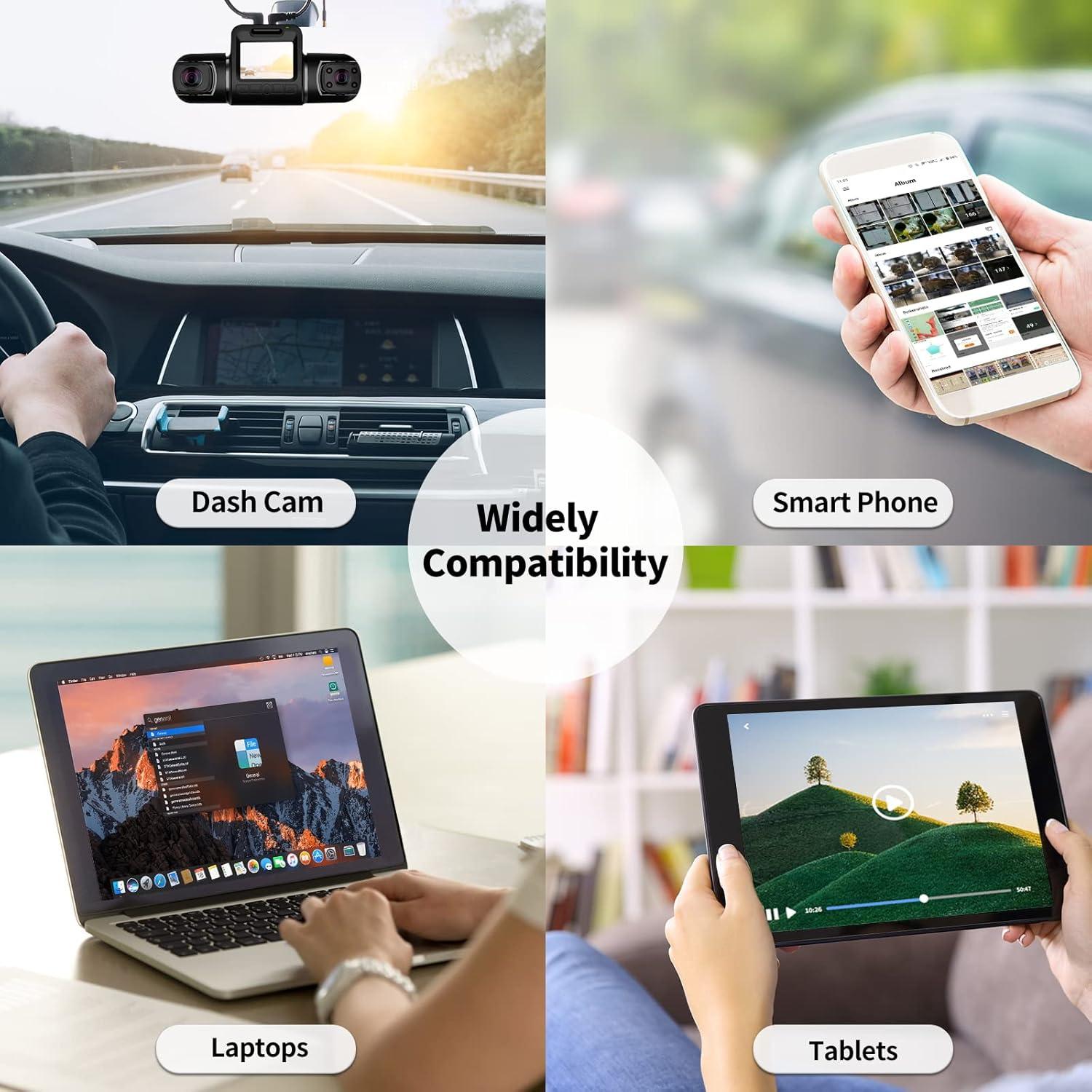 Lector de Tarjetas SD PHIXERO USB-C 4 en 1 5Gbps Compacto