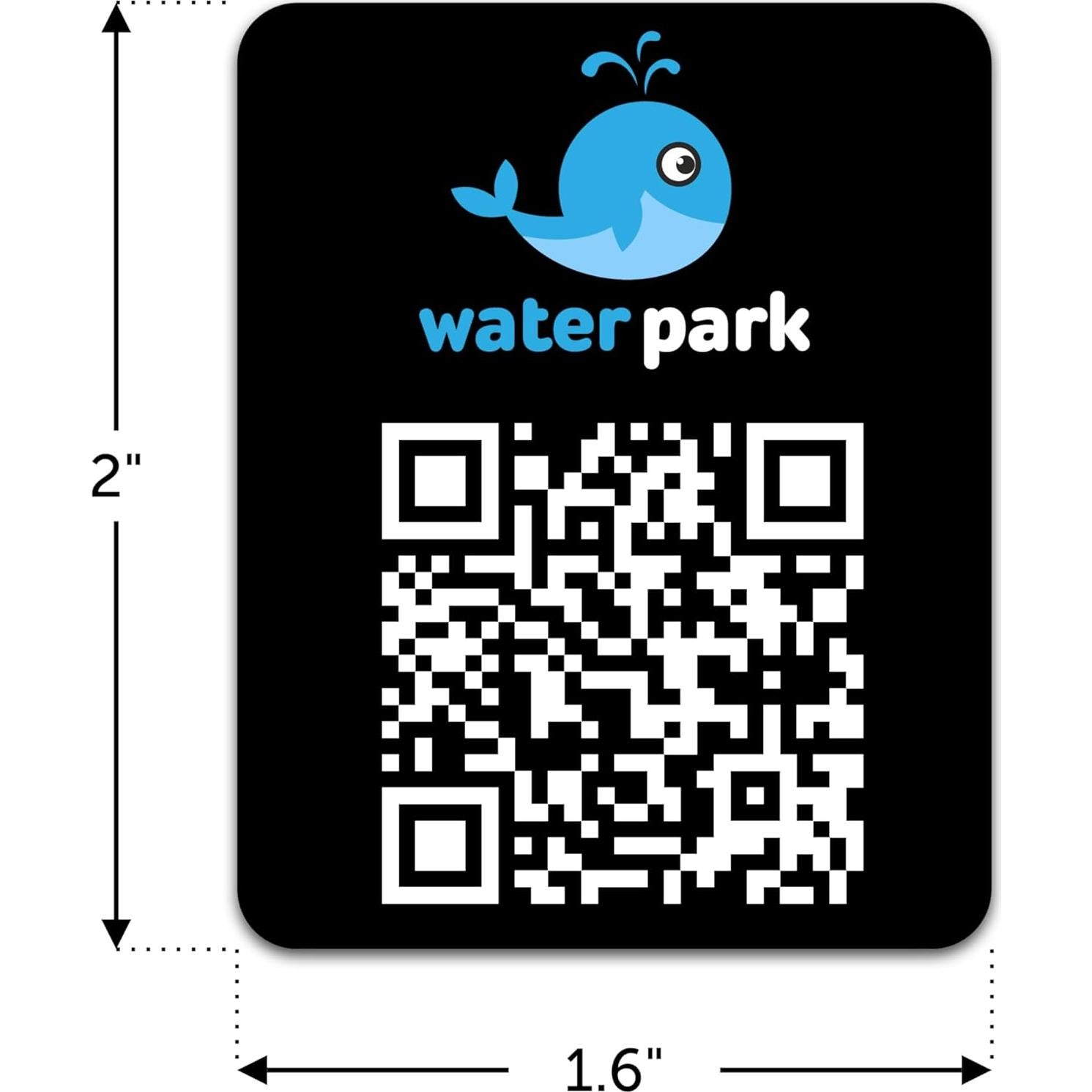 Etiquetas de Código QR Personalizadas Bunny Badges - 15 Unidades