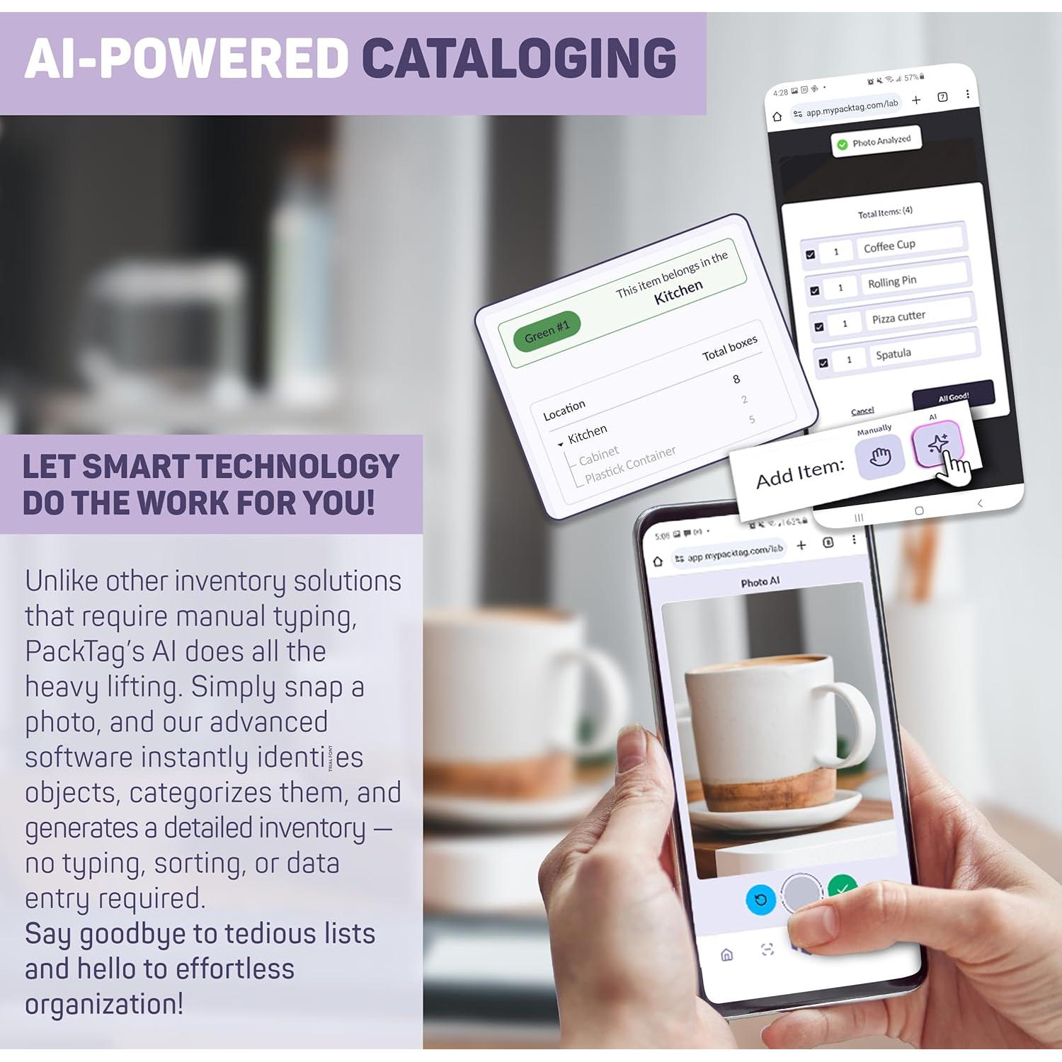 Etiquetas QR PackTag 48 Unidades para Organización Inteligente