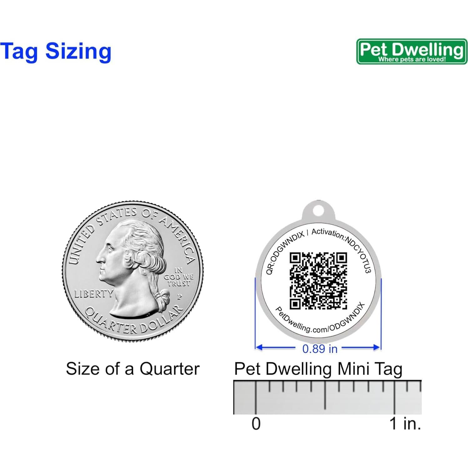 Etiqueta QR para Mascotas Pet Dwelling - Perfil en Línea