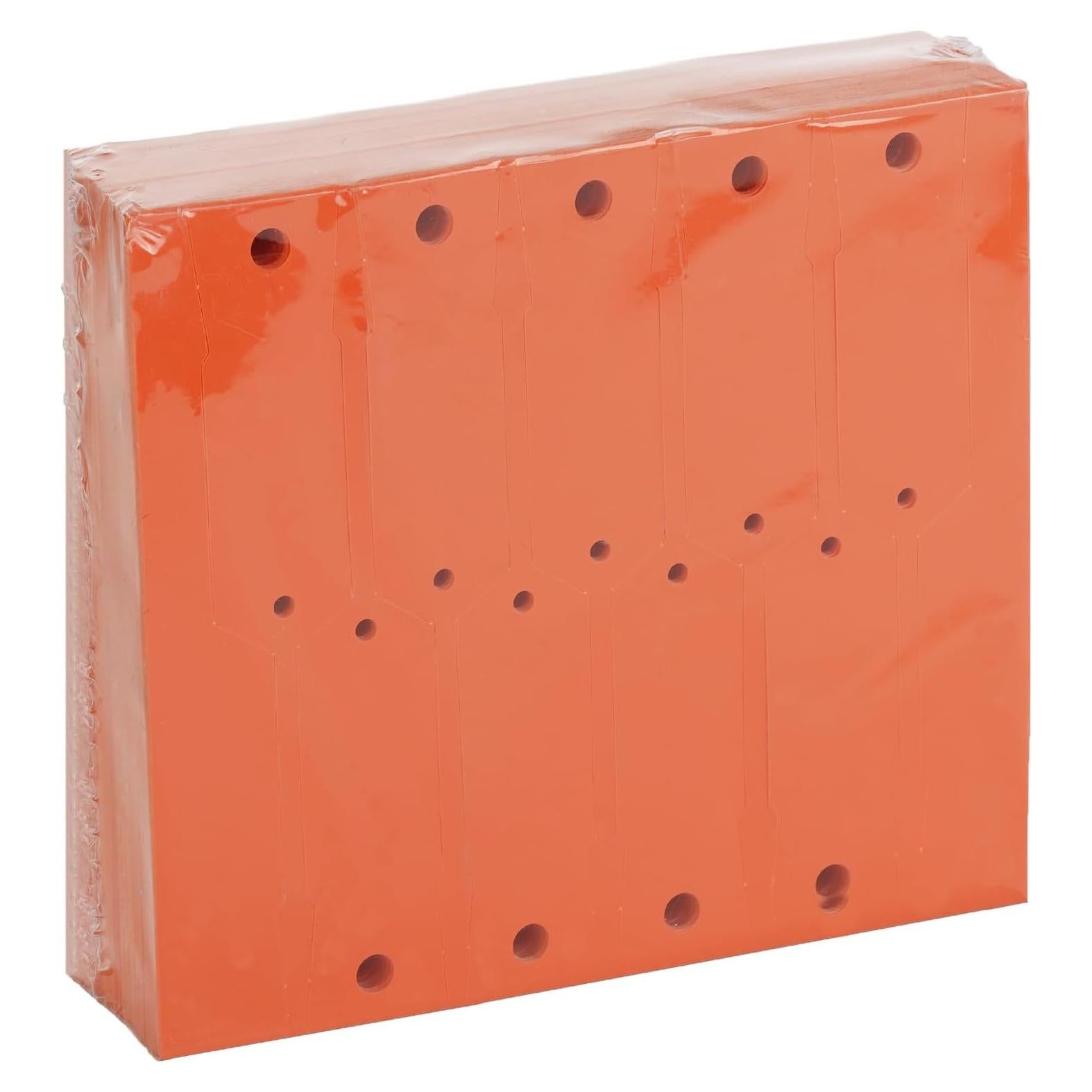 Etiquetas de Llave Naranja Genérica 1000 Pcs 11.43x1.90 cm