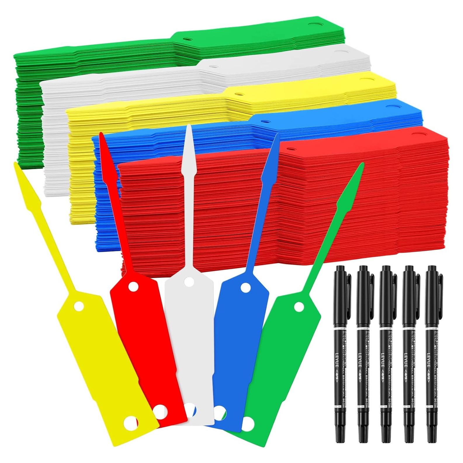 Etiquetas de Llave de Auto Woanger 2000 Piezas con Bolígrafos