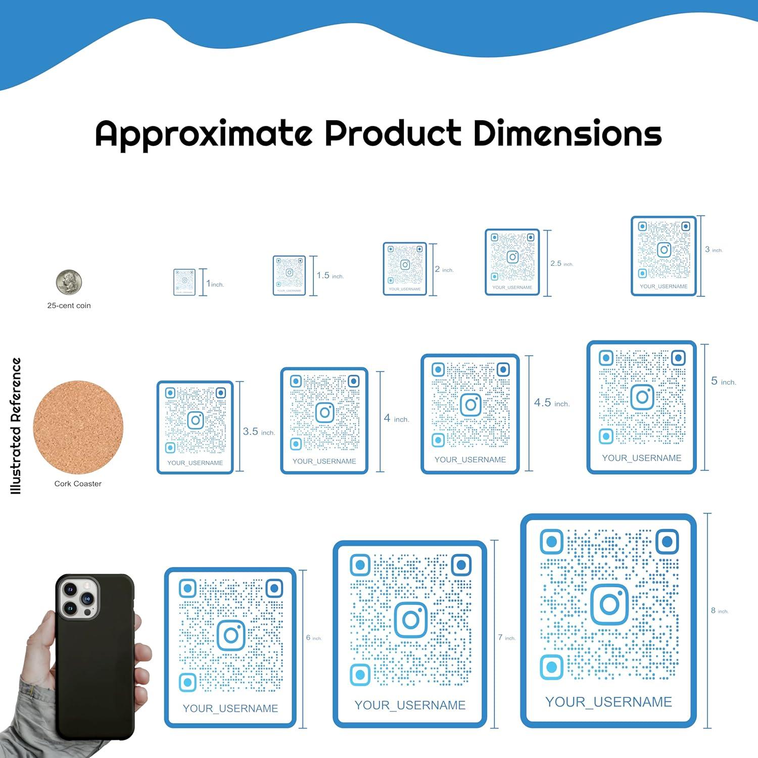 Pegatinas Personalizadas QR Crazy4Decals - Laminado UV