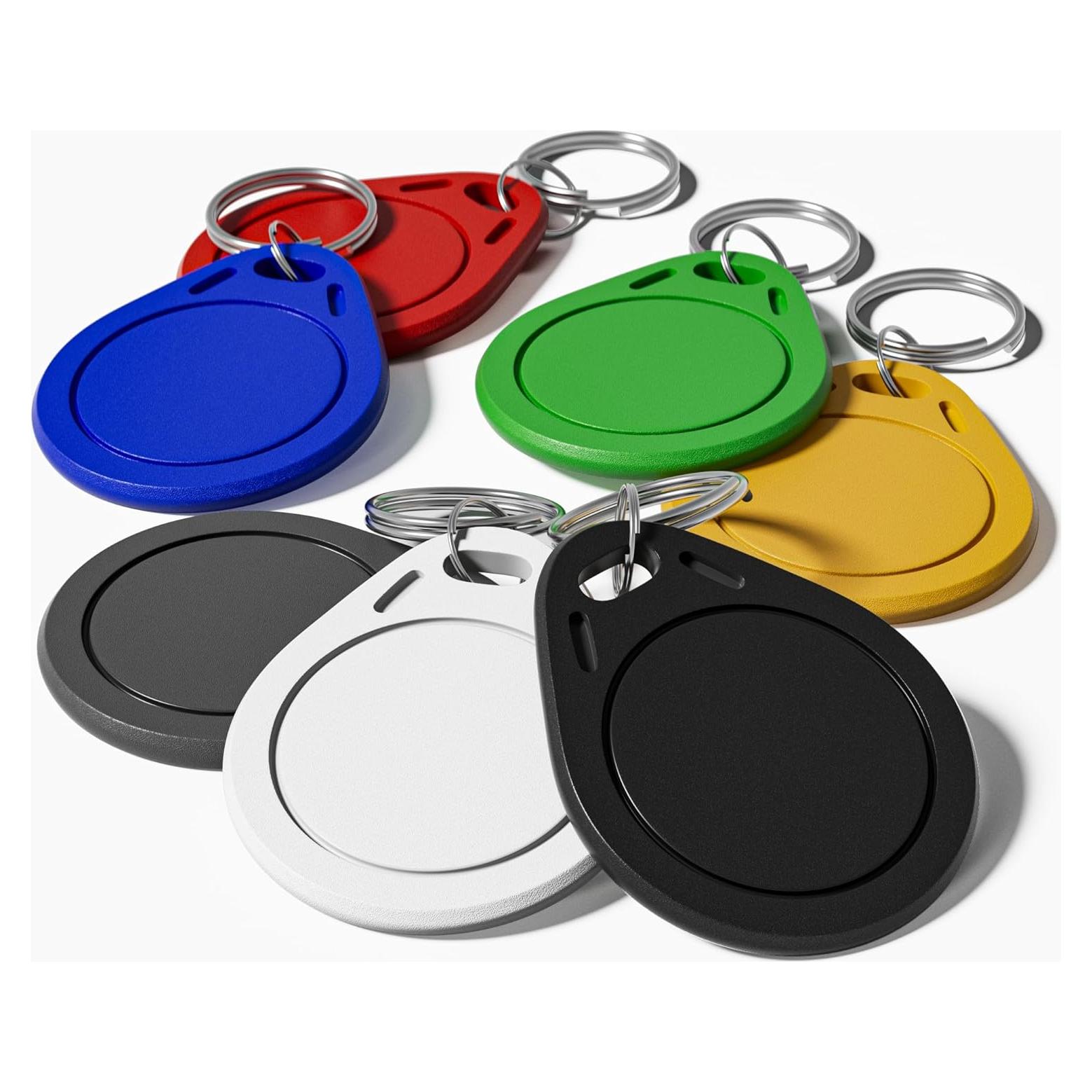 Etiquetas NFC Timeskey NTAG215 Regrabables 7 Piezas Coloridas