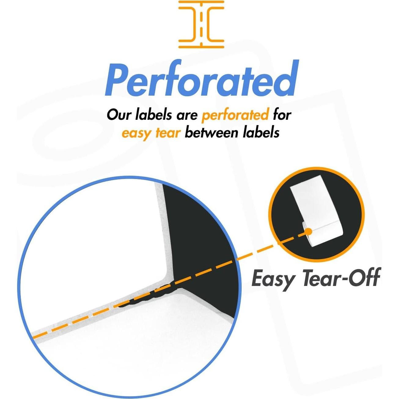 Etiquetas Térmicas Directas OfficeSmart 1"x3" - 4 Rollos
