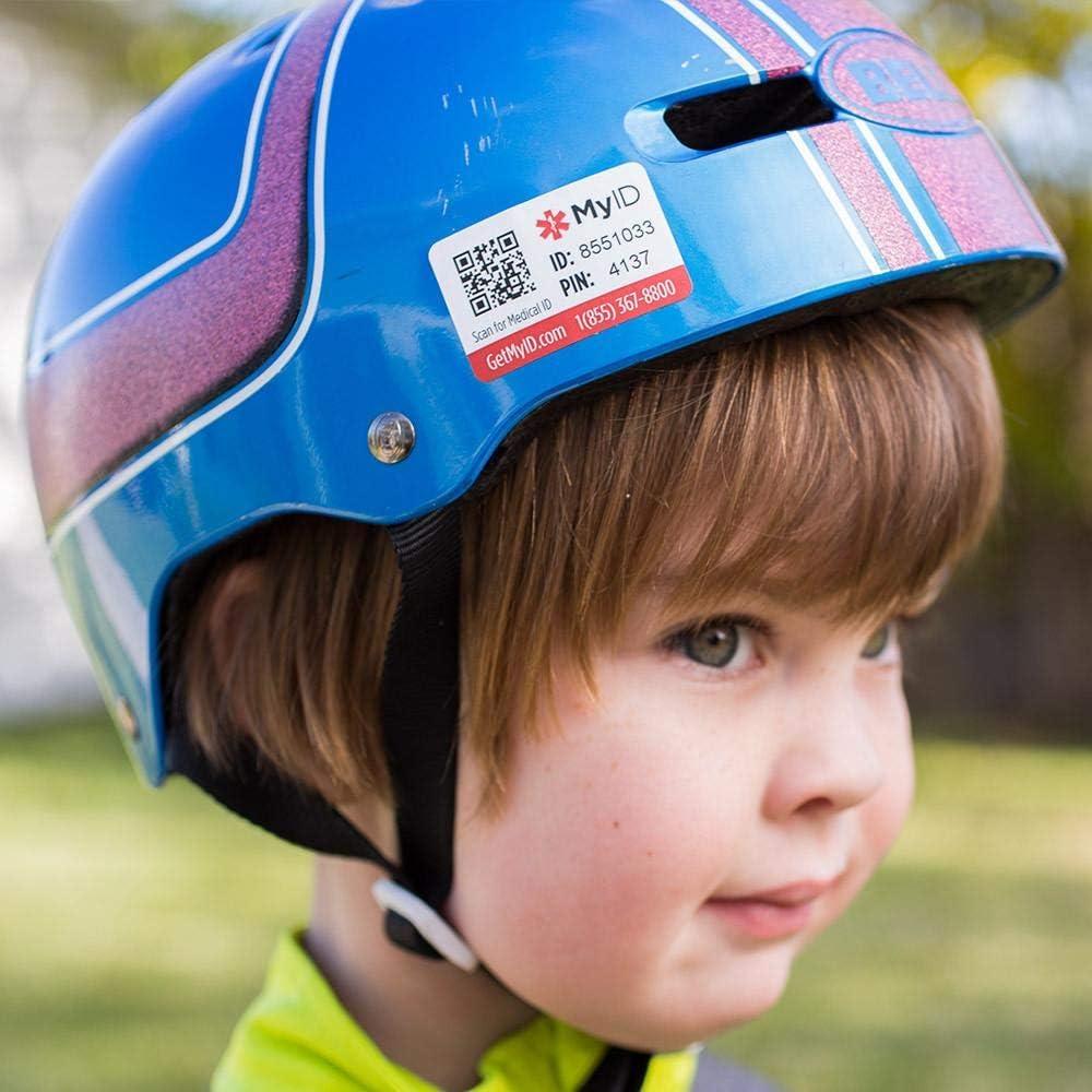 Kit de Etiquetas Médicas MyID - 4 Etiquetas para Emergencias