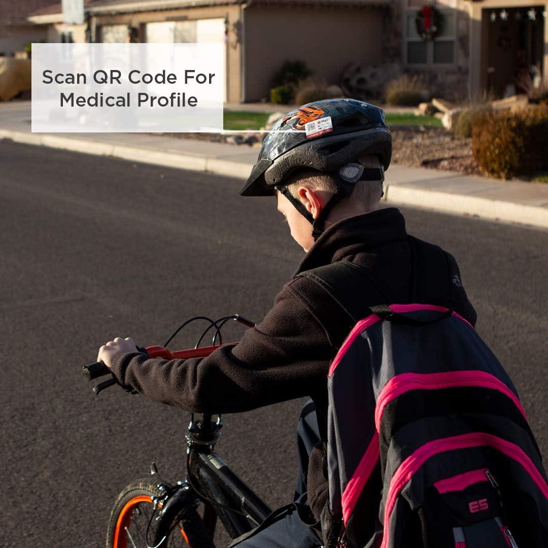 Kit de Etiquetas Médicas MyID - 4 Etiquetas para Emergencias