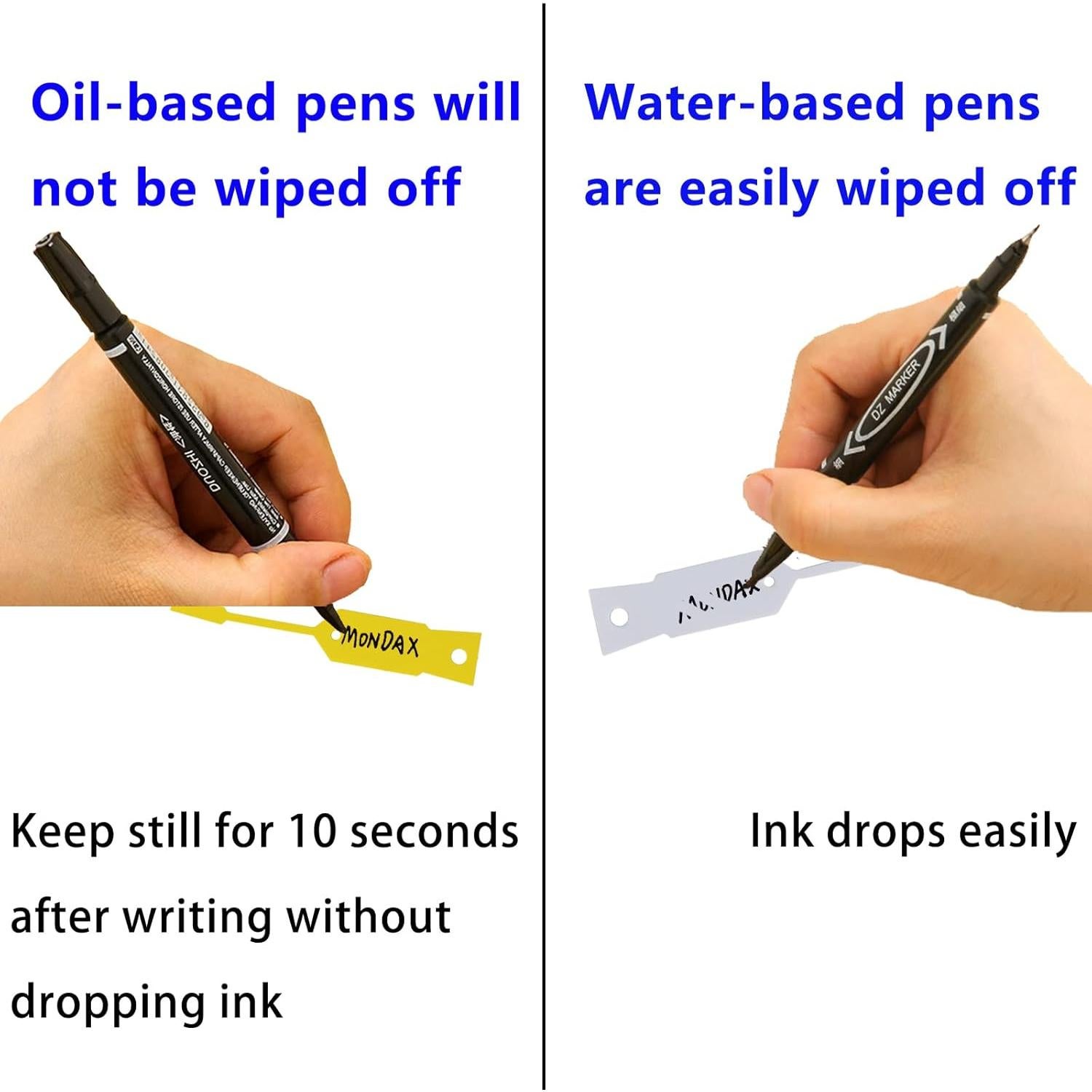 2000 Etiquetas de Llave Amarillas Mondax 11.43x1.91 cm Vinilo