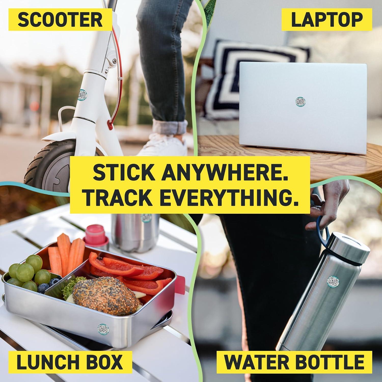 Etiqueta Pebblebee Link - Rastreador QR Compacto y Duradero