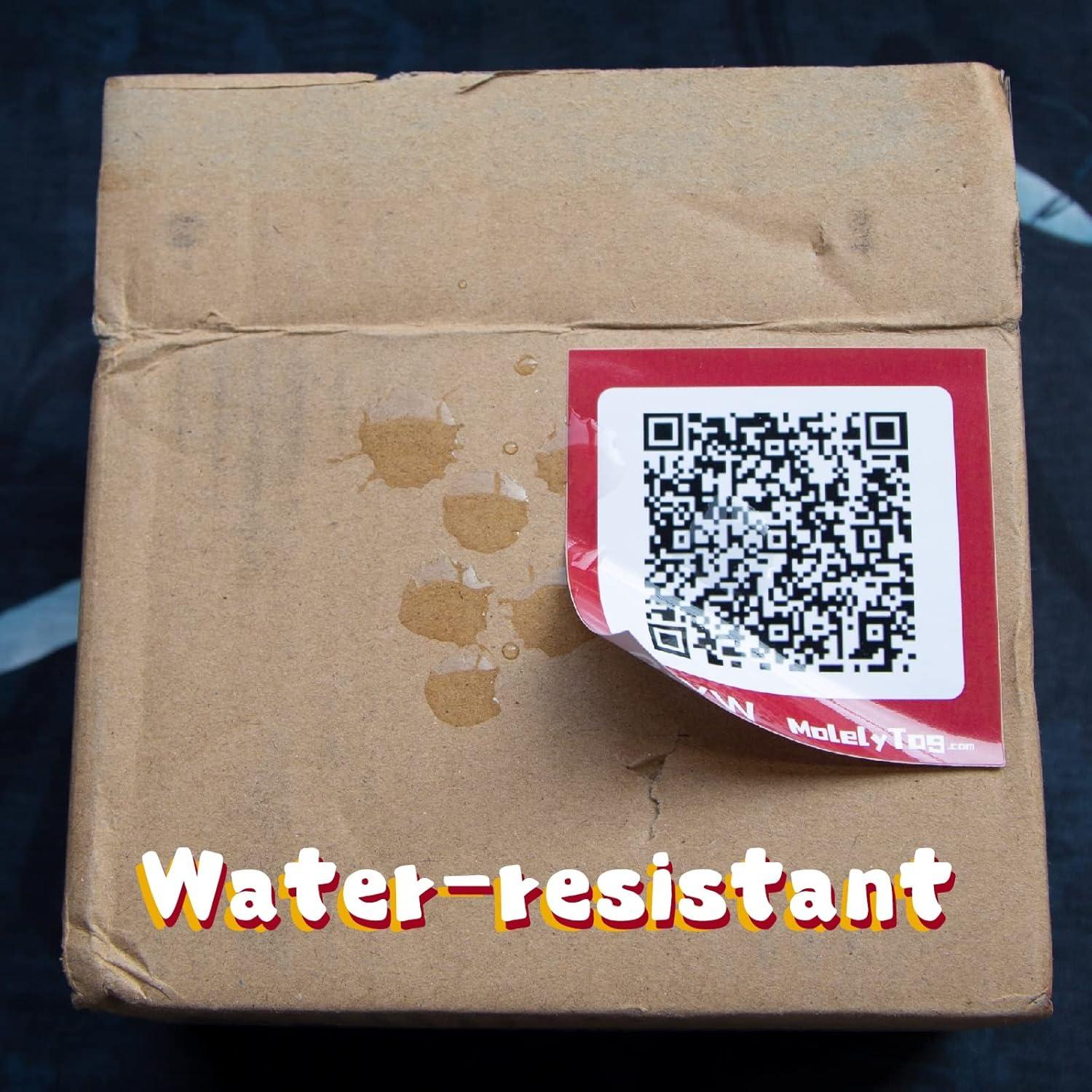 Etiquetas QR Escaneables MOLELY - 48 Unidades Codificadas por Color