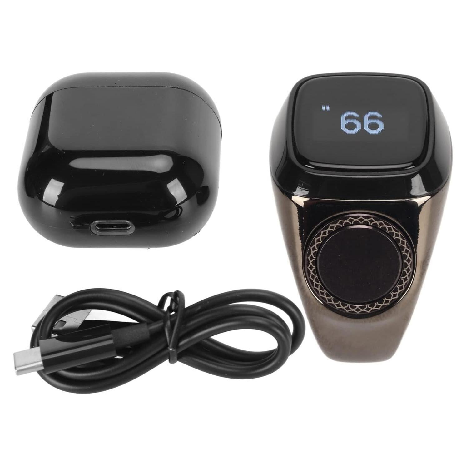 Contador Digital de Dedo Ciciglow con App BT 5.1 y Pantalla 0.49"