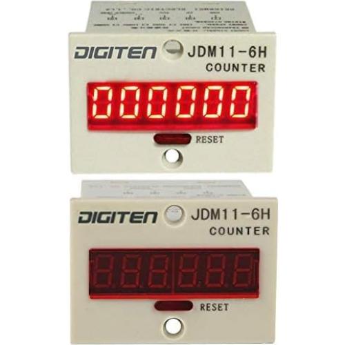 Contador Digital LED 6 Dígitos DIGITEN + Sensor Fotoeléctrico