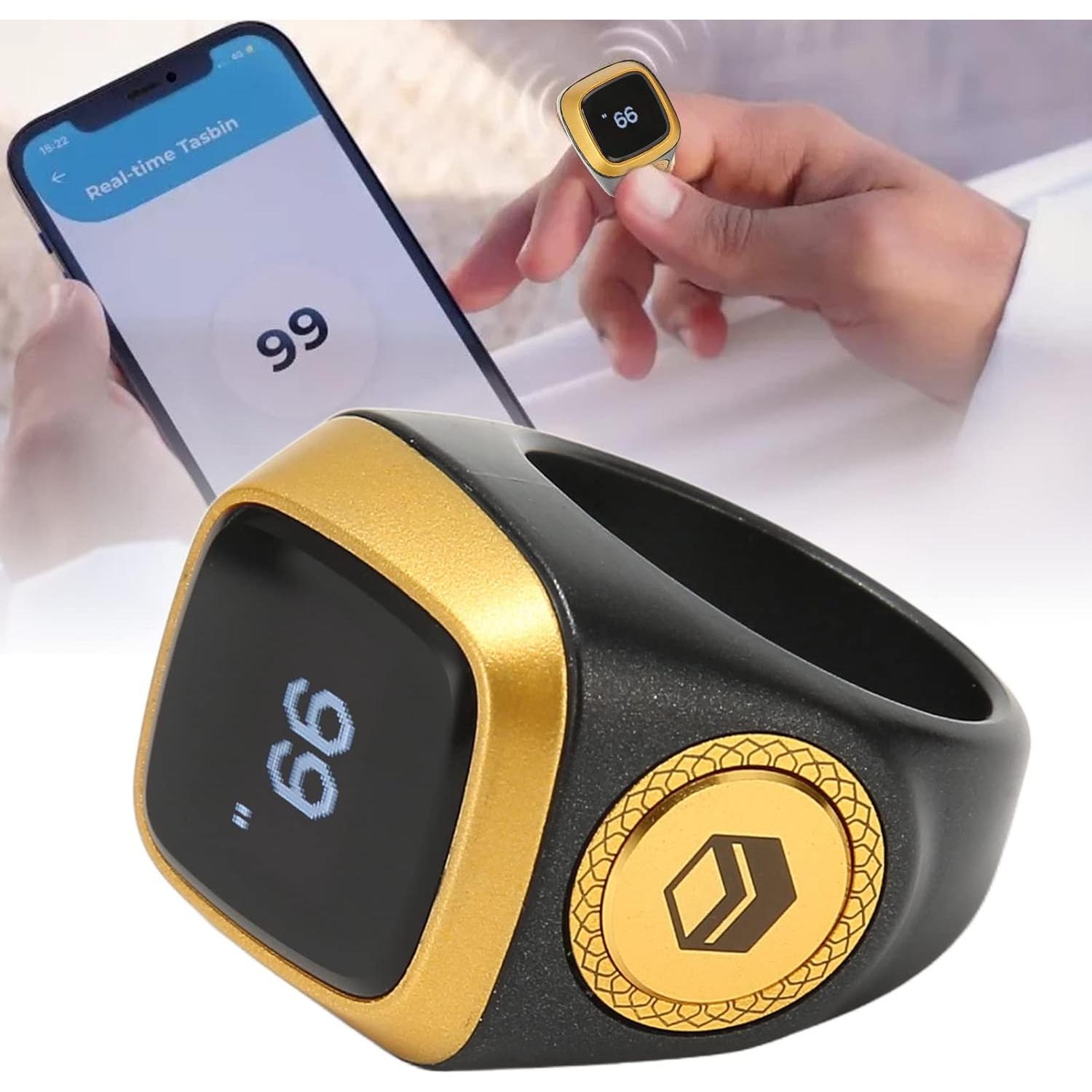 Contador Digital de Dedo Vikye con Pantalla OLED y App