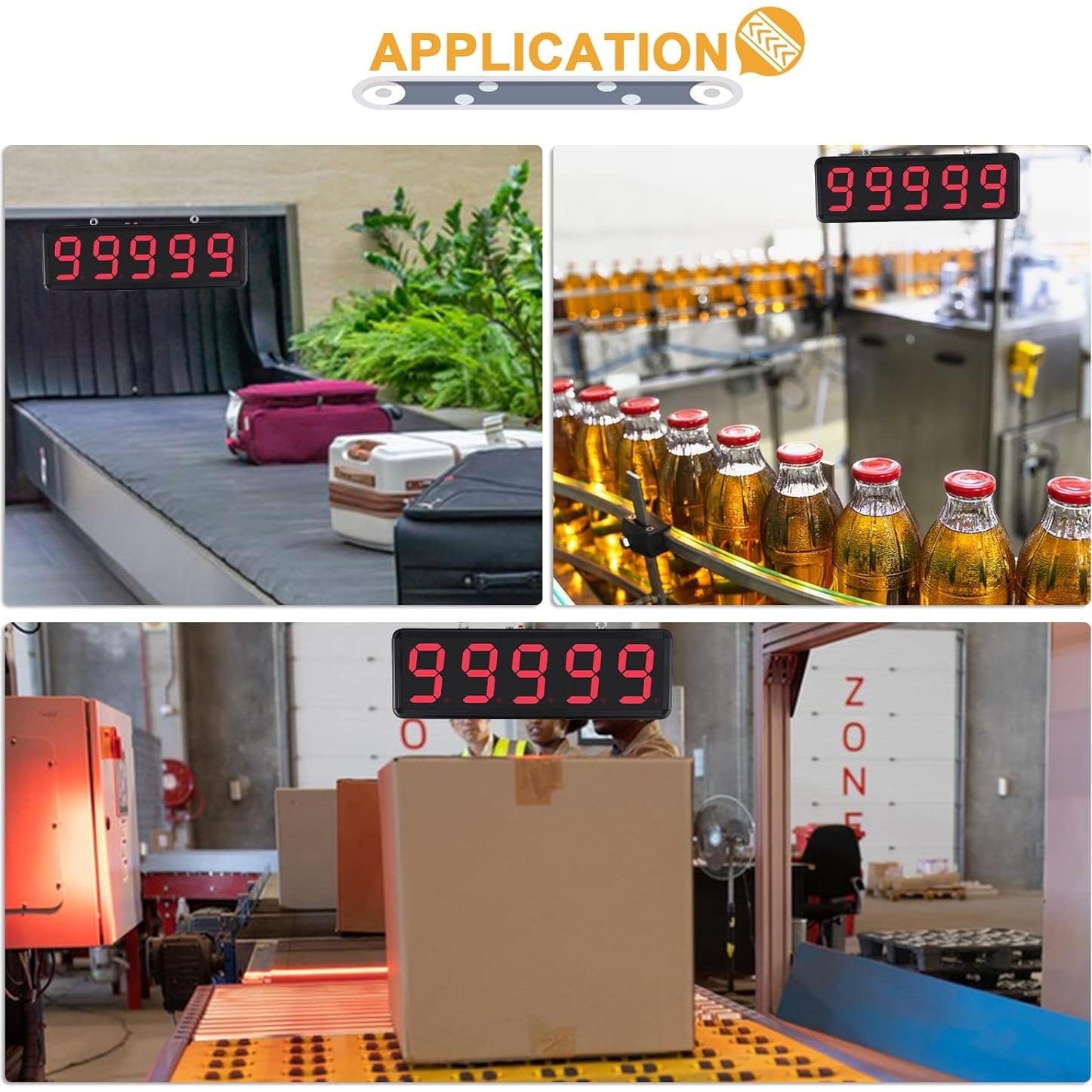 Contador Digital LED YMJOINMX hasta 99999 con Sensor Infrarrojo